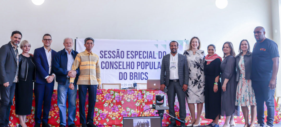 Conselho Popular do BRICS apresenta recomendações que serão entregues hoje aos chefes de Estado e governo